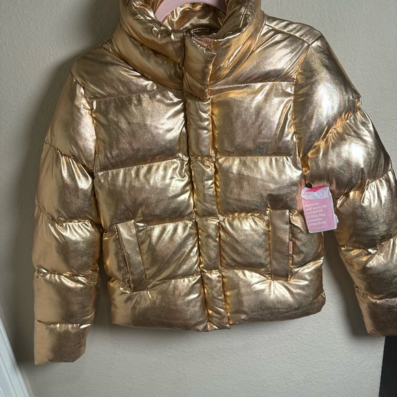 Buddy Love Jackets & Blazers - Buddy Love Gold Puffer Jacket - NET